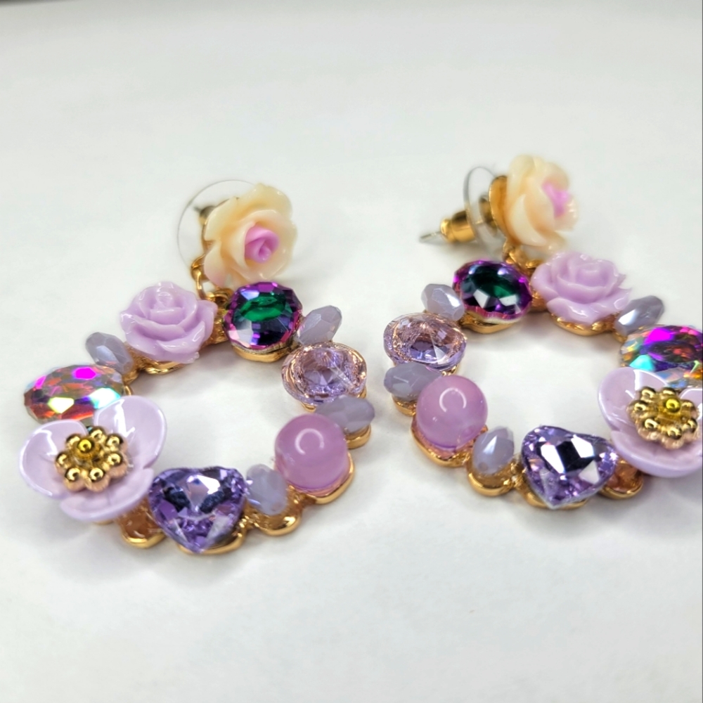 Hoop earrings